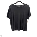 Top Short Sleeve By J. Crew In Black, Size: Xl