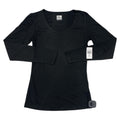 Athletic Top Ls Crewneck By 32 Degrees In Black, Size:S