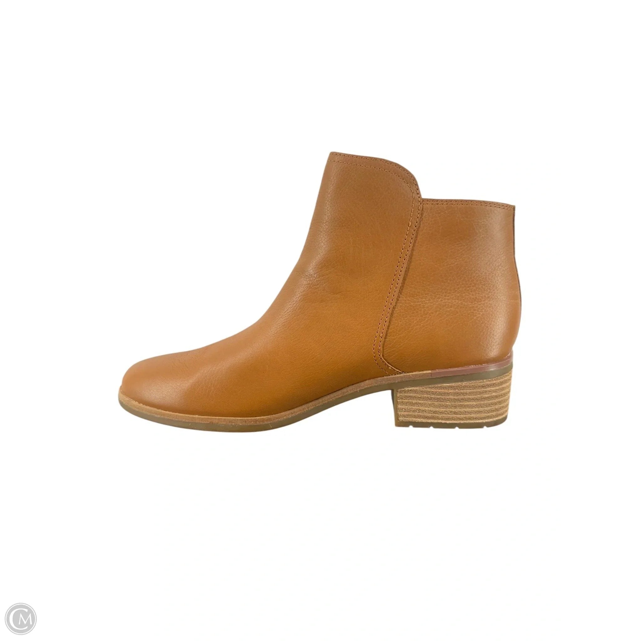 Boots Ankle Heels By Sperry In Brown, Size: 10