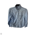 Top Long Sleeve By Gap In Blue Denim, Size: Sp