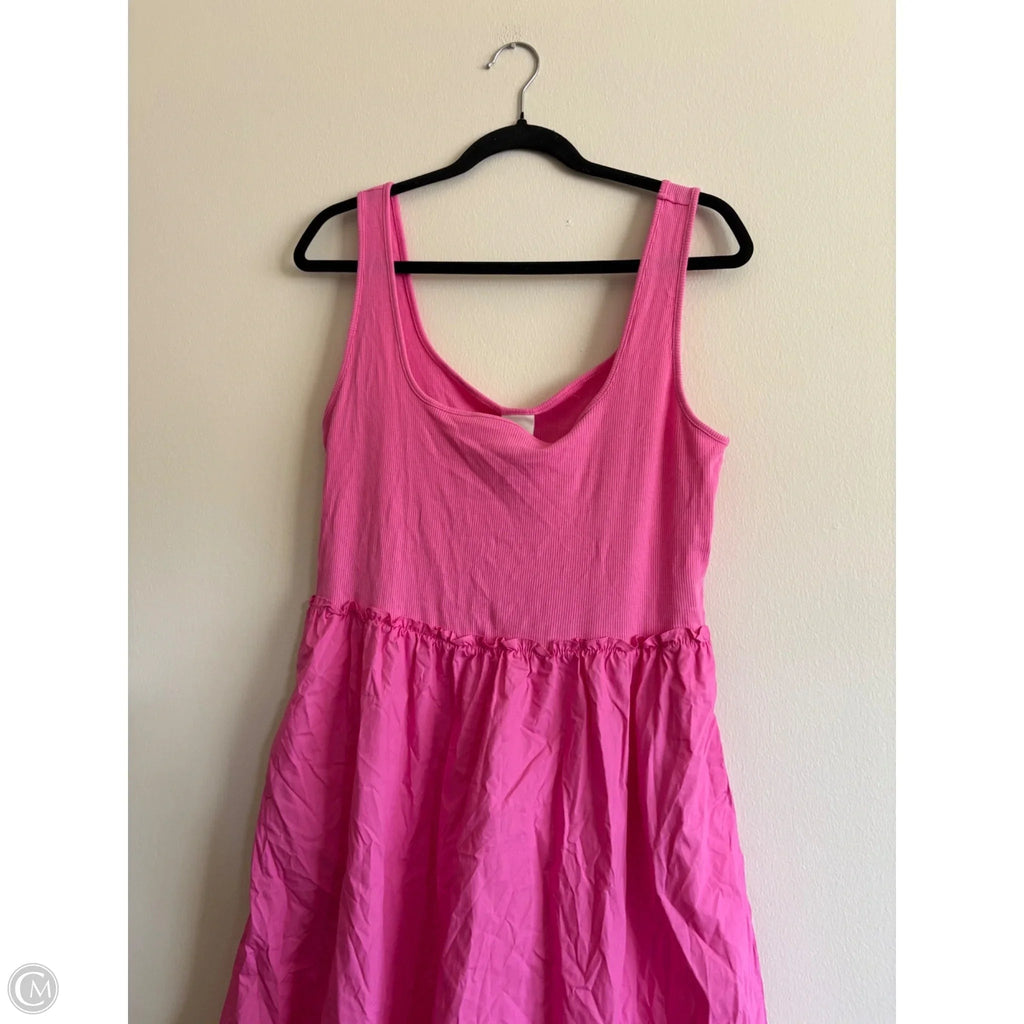 Dress Casual Maxi By A New Day In Pink, Size: M