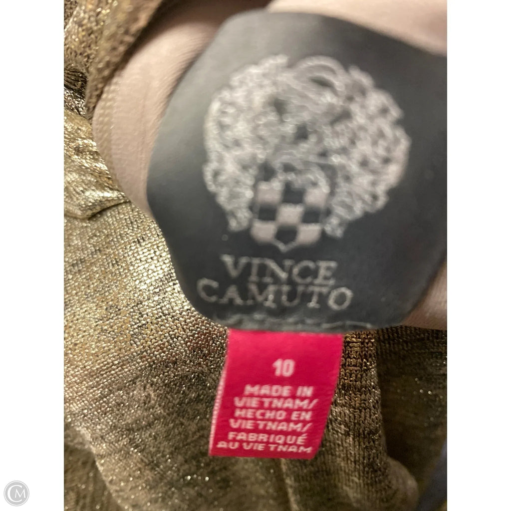 Jumpsuit By Vince Camuto In Gold, Size: M