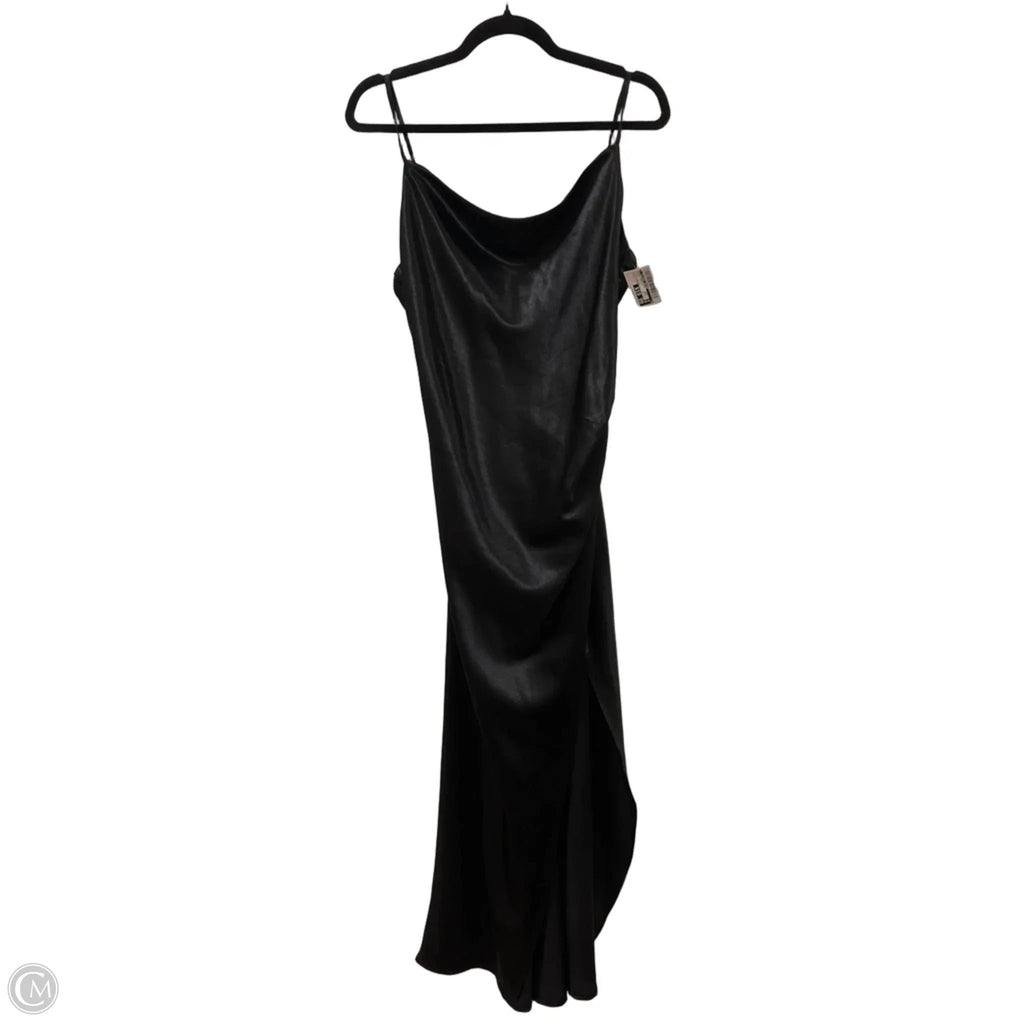 Dress Party Long By Clothes Mentor In Black, Size: L