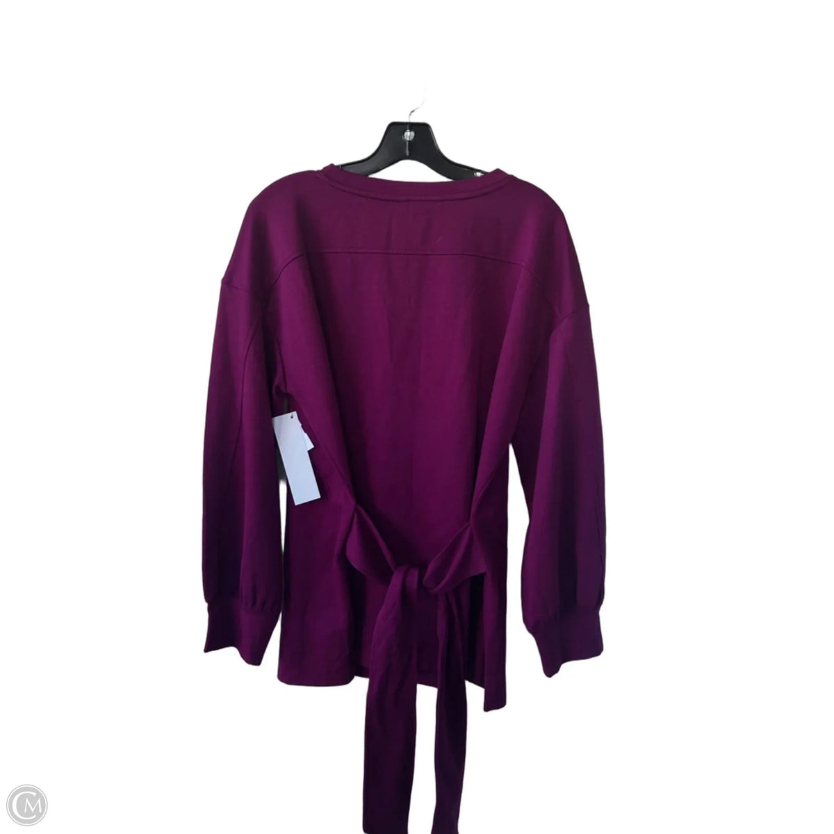 Top Long Sleeve By Liz Claiborne In Purple, Size: Xxl