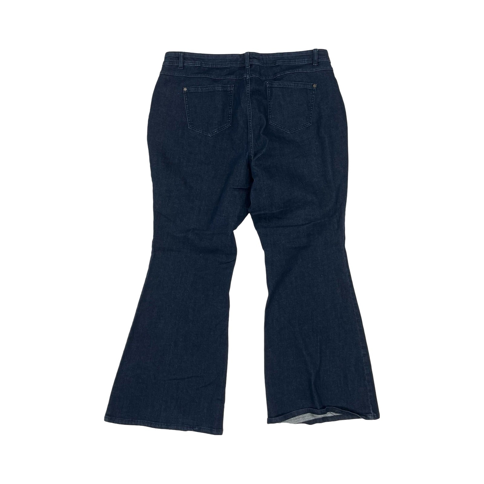 Jeans Flared By Cato In Blue Denim, Size:20