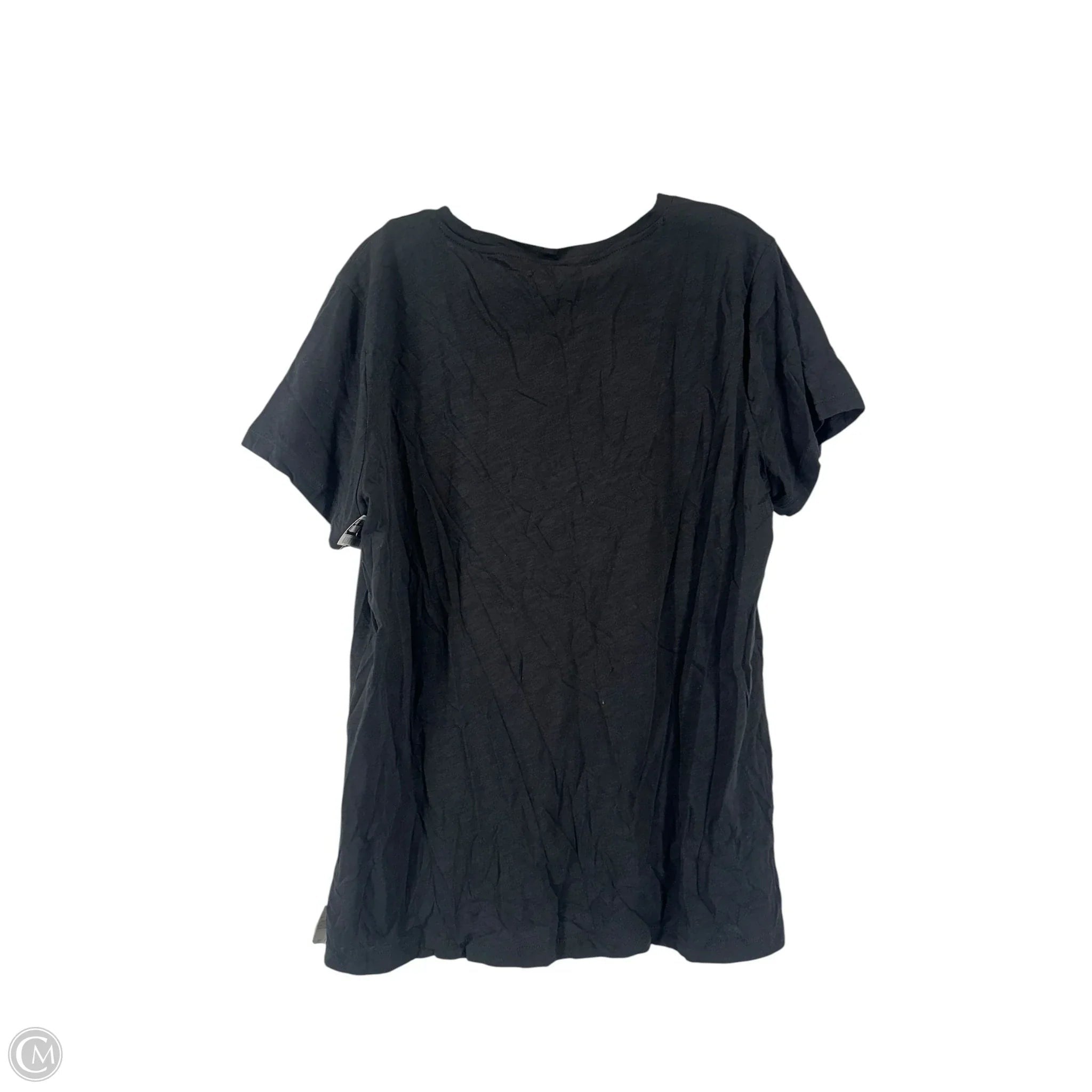 Top Short Sleeve By Madewell In Black, Size: Xl