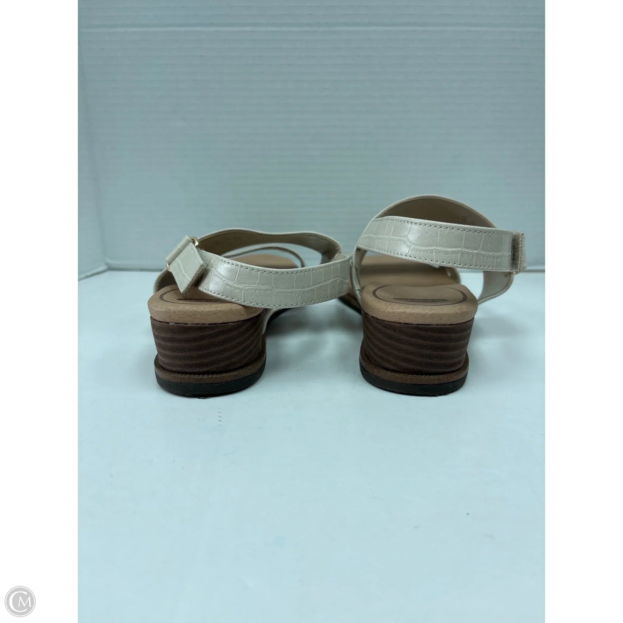 Sandals Flats By Dr Scholls In Tan, Size: 8.5