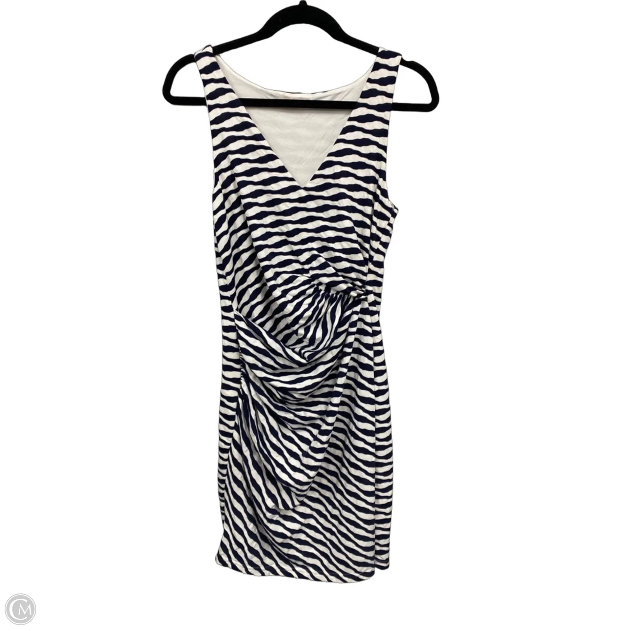 Dress Casual Short By 41 Hawthorn In Blue & White, Size: M
