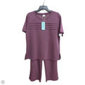Pants Set 2pc By Clothes Mentor In Purple, Size: Xl