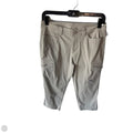 Athletic Capris By Eddie Bauer In Tan, Size: 2