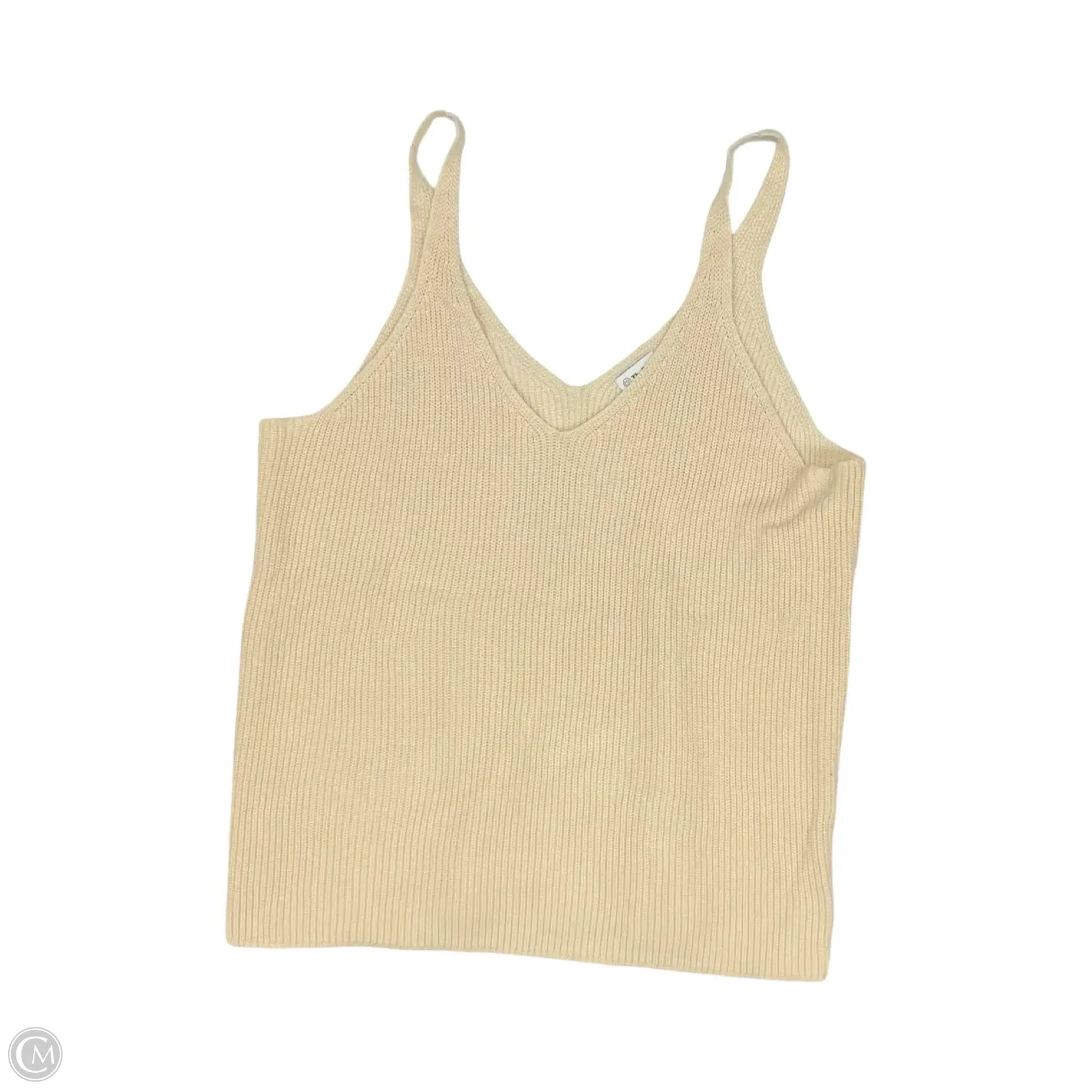 Vest Sweater By The Drop In Cream, Size: 2x