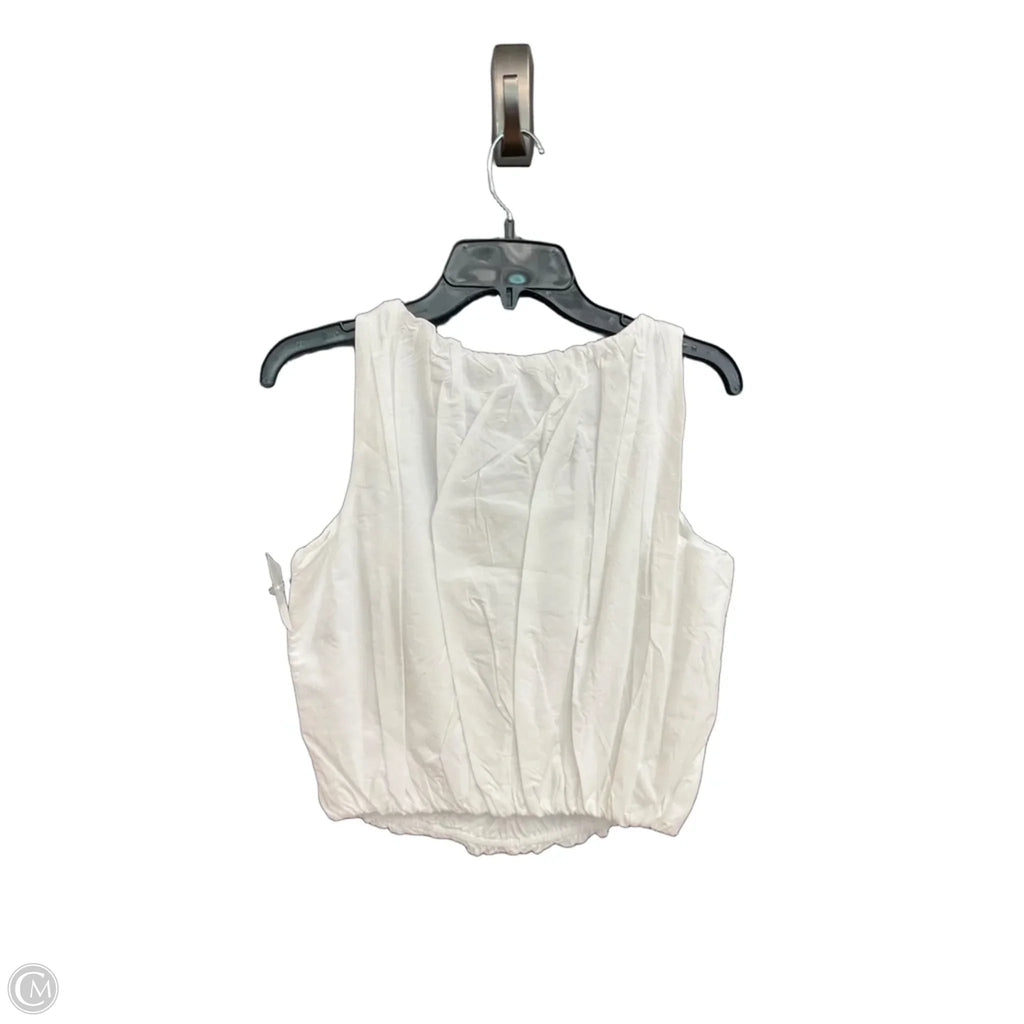 Top Sleeveless By A New Day In White, Size: S