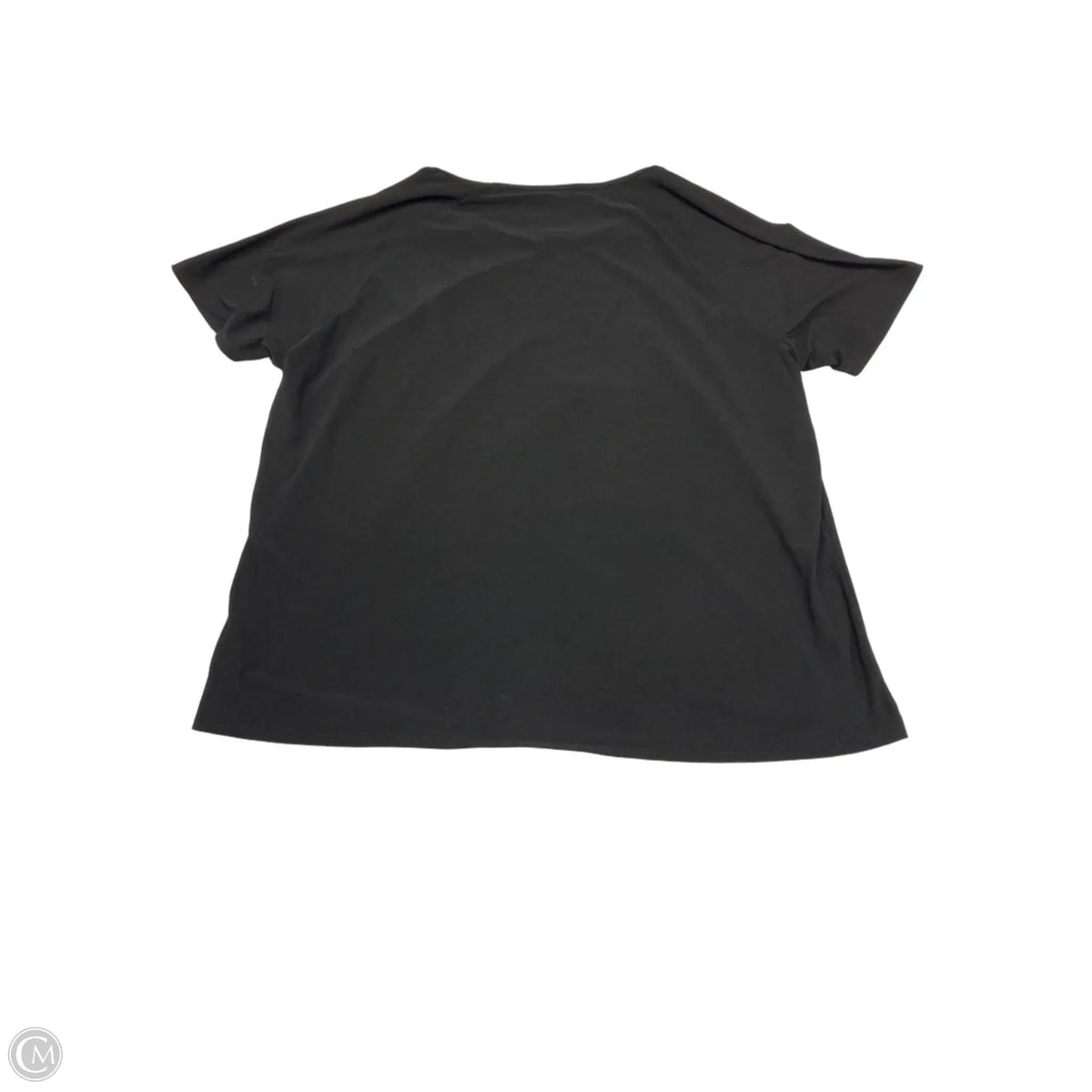 Blouse Short Sleeve By 89th And Madison In Black, Size: 3x