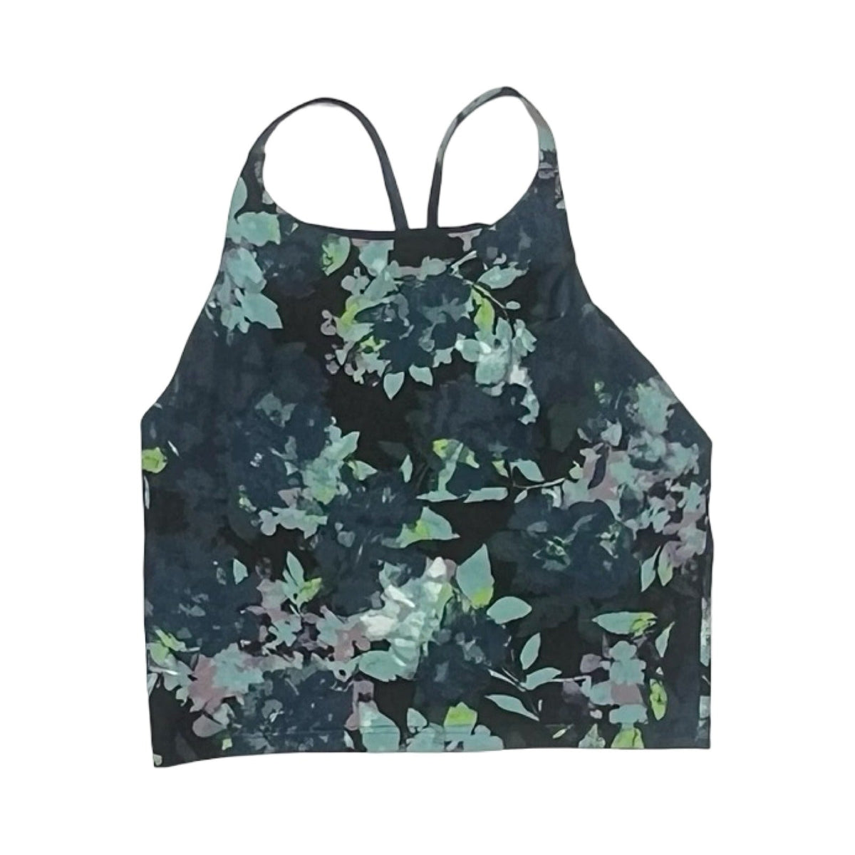 Athletic Bra By Old Navy In Blue & Green, Size:M