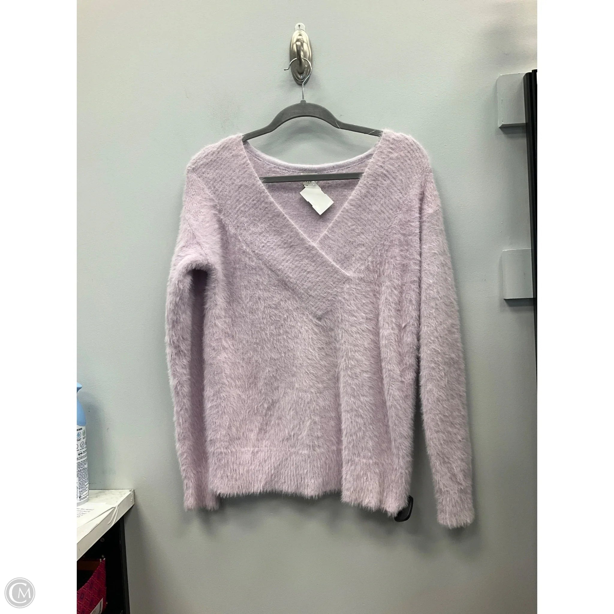 Sweater By A New Day In Purple, Size: S
