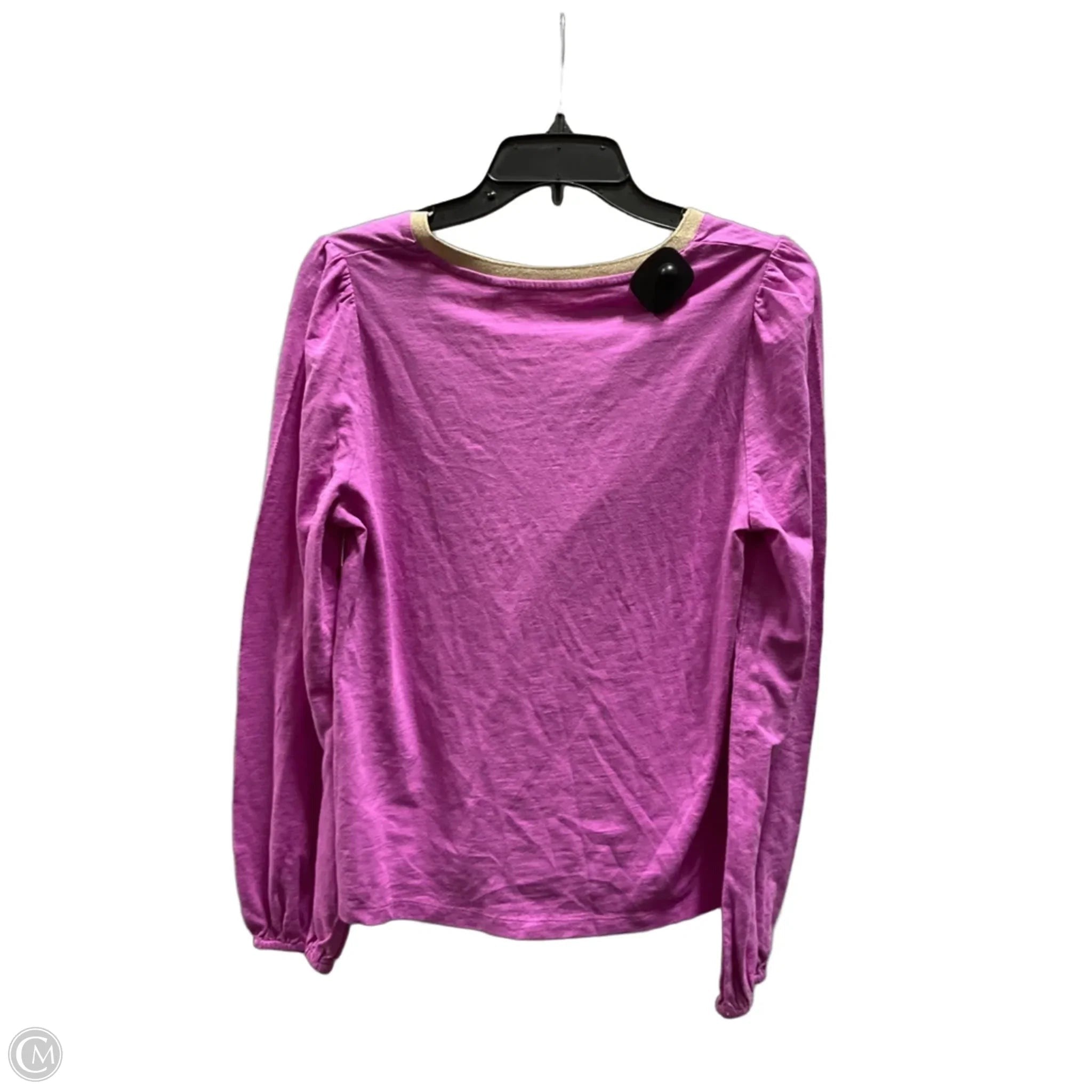 Top Long Sleeve By Boden In Purple, Size: 8