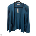 Sweater Cardigan By Chicos In Geometric Pattern, Size: Xl