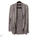 Sweater Cardigan By Barefoot Dreams In Grey, Size: M
