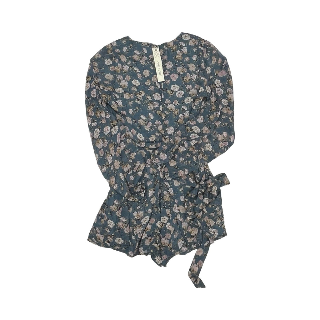 Romper By She + Sky In Floral Print, Size:S
