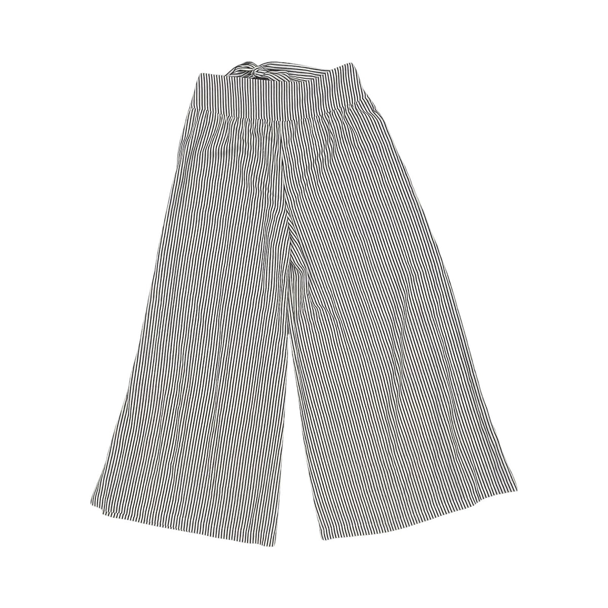 Pants Wide Leg By Clothes Mentor In Black & White, Size:Xl