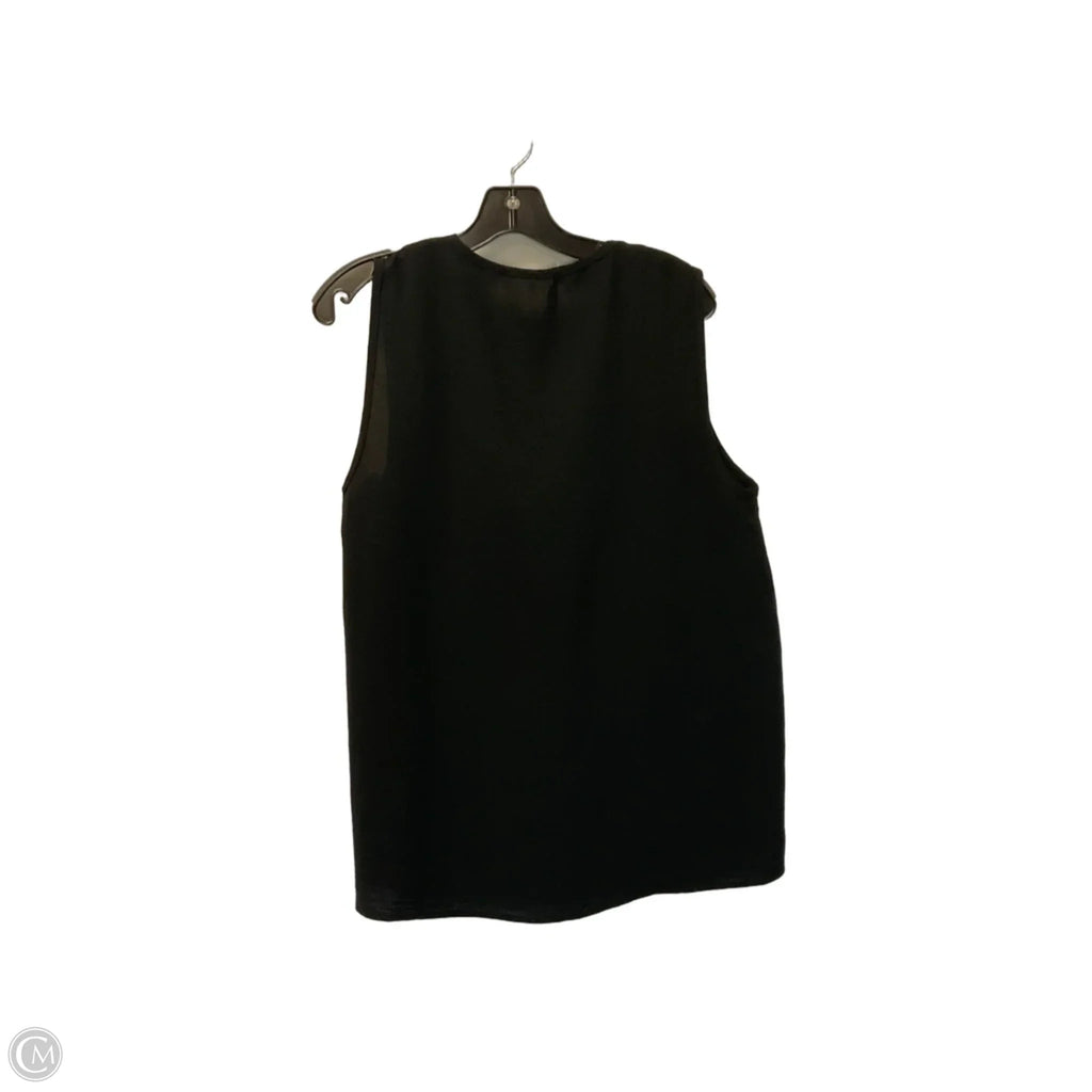 Top Sleeveless By Entro In Black, Size: M