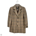 Coat Peacoat By Dkny In Plaid Pattern, Size: Lp
