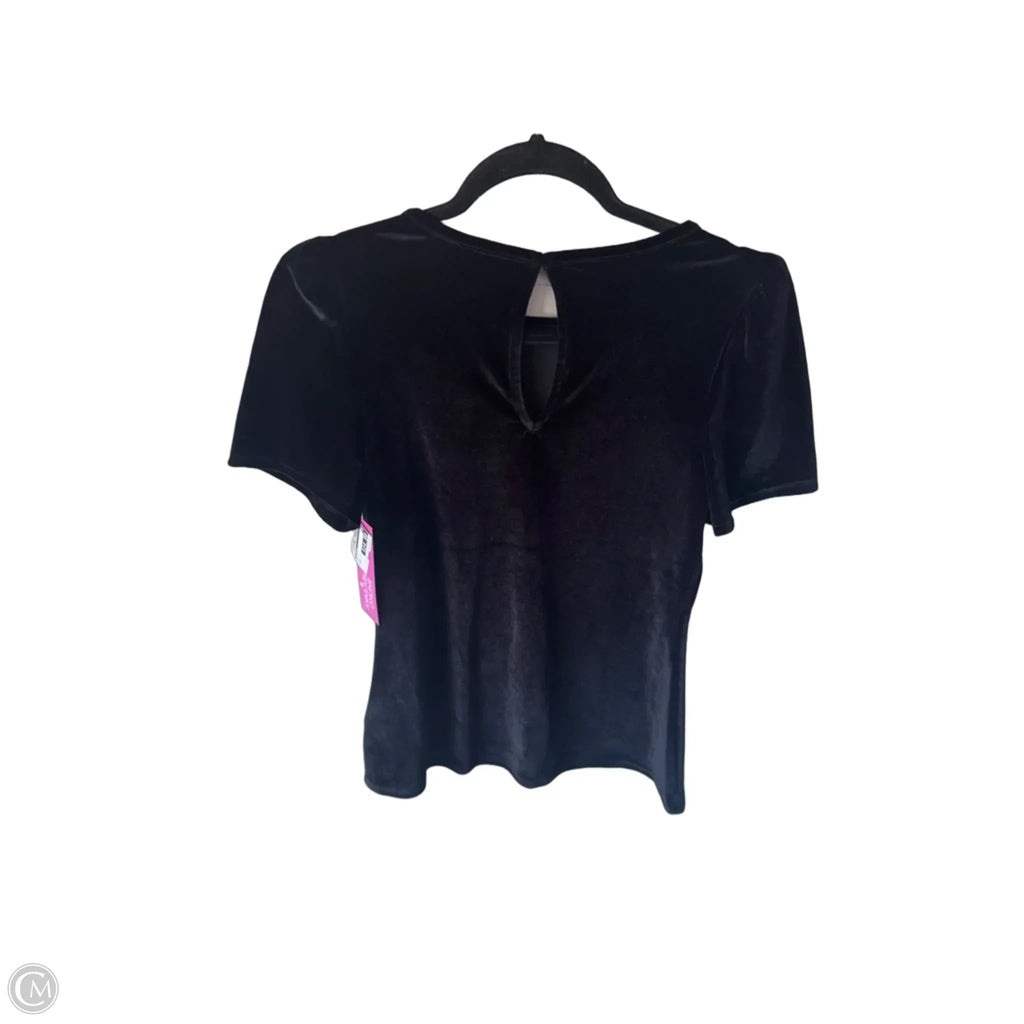 Top Short Sleeve By Express In Black, Size: M