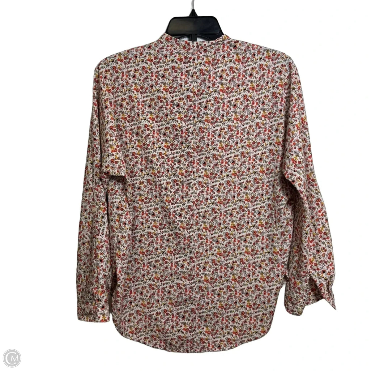 Top Long Sleeve By Abercrombie And Fitch In Floral Print, Size: Xs