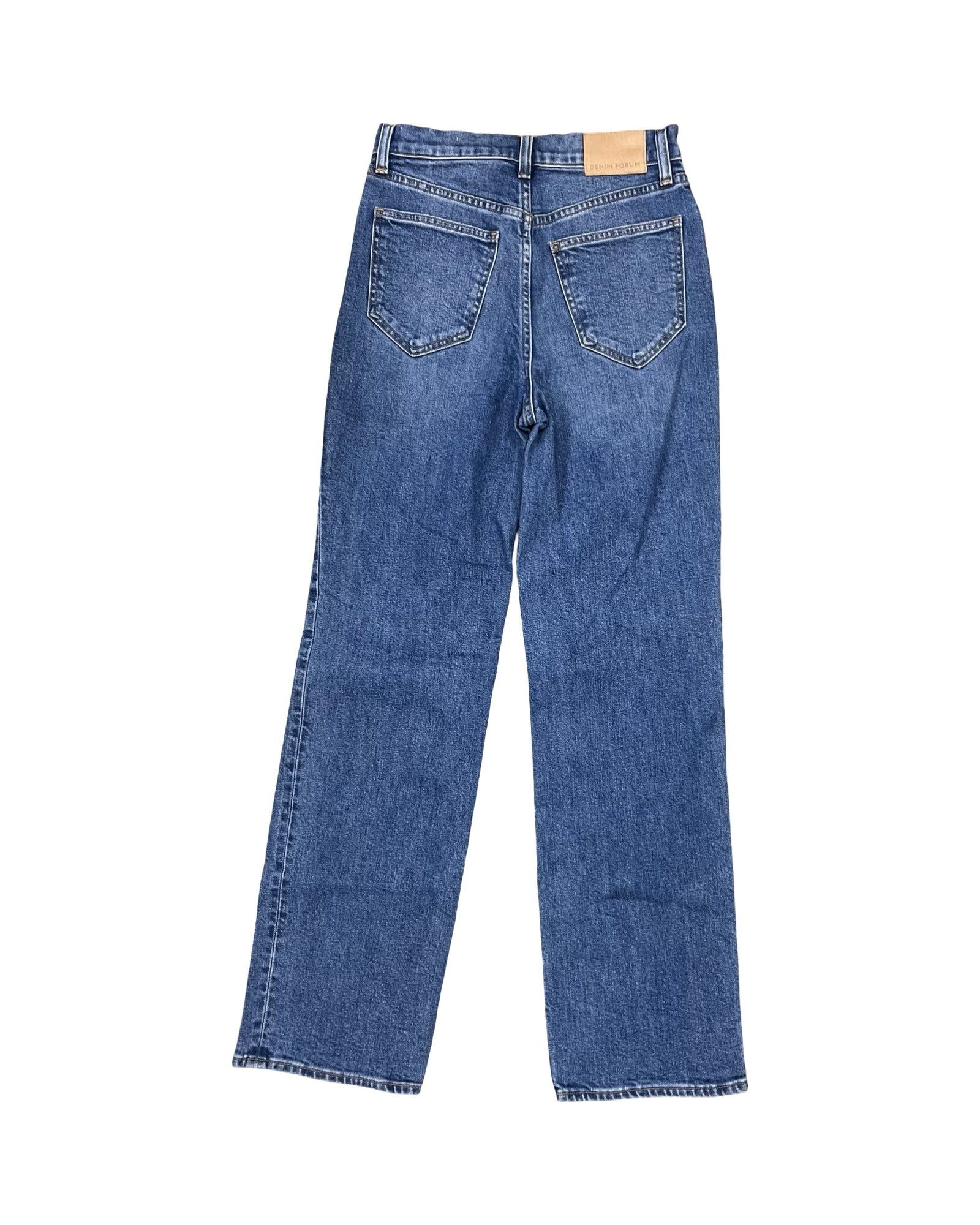 Jeans Boot Cut By Denim Forum In Blue Denim, Size:2
