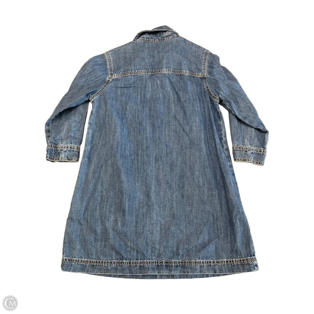 Dress Casual Short By Old Navy In Blue Denim, Size: Xsp