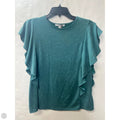 Top Short Sleeve By Green Envelope In Green, Size: S