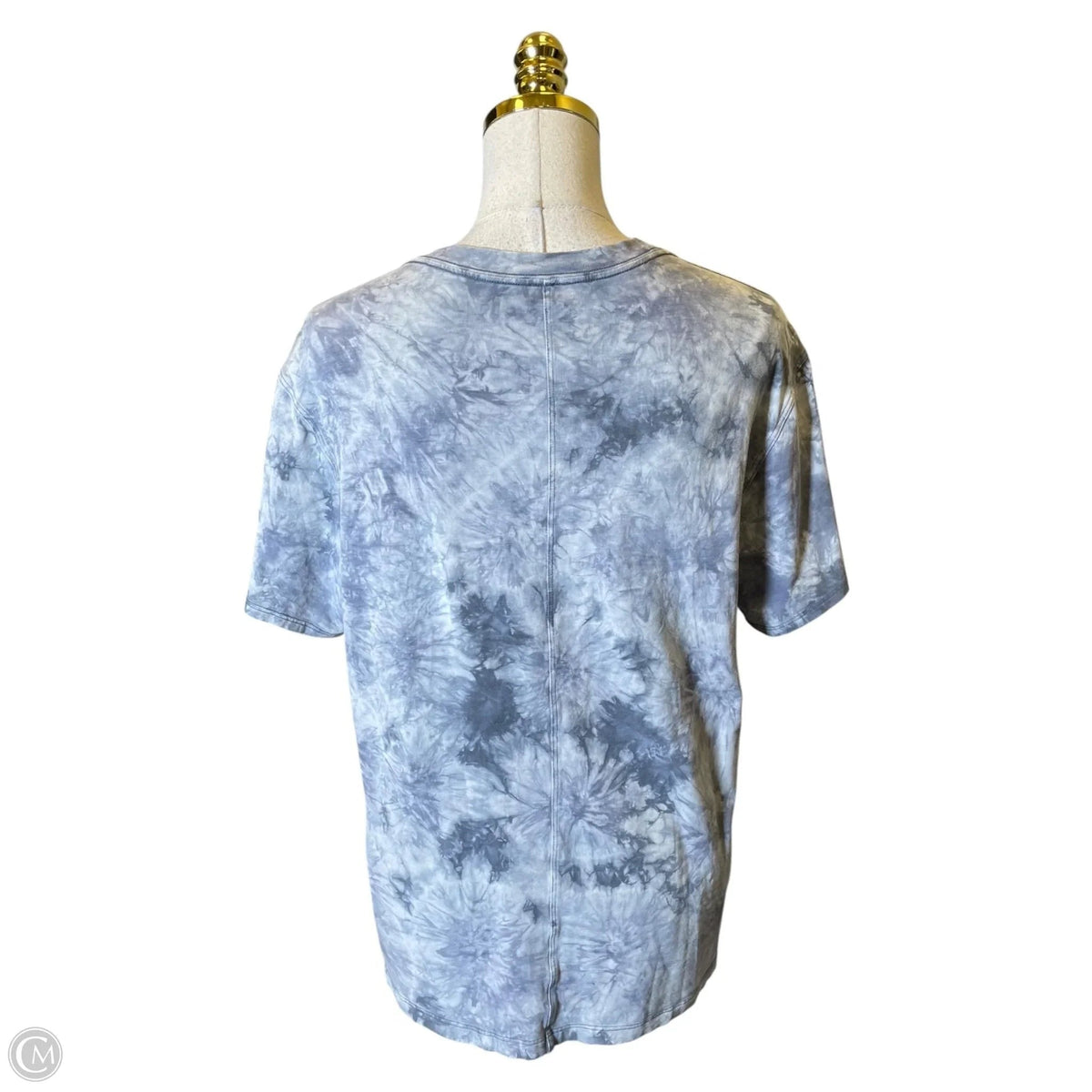 Athletic Top Short Sleeve By Lululemon In Multi-colored, Size: M
