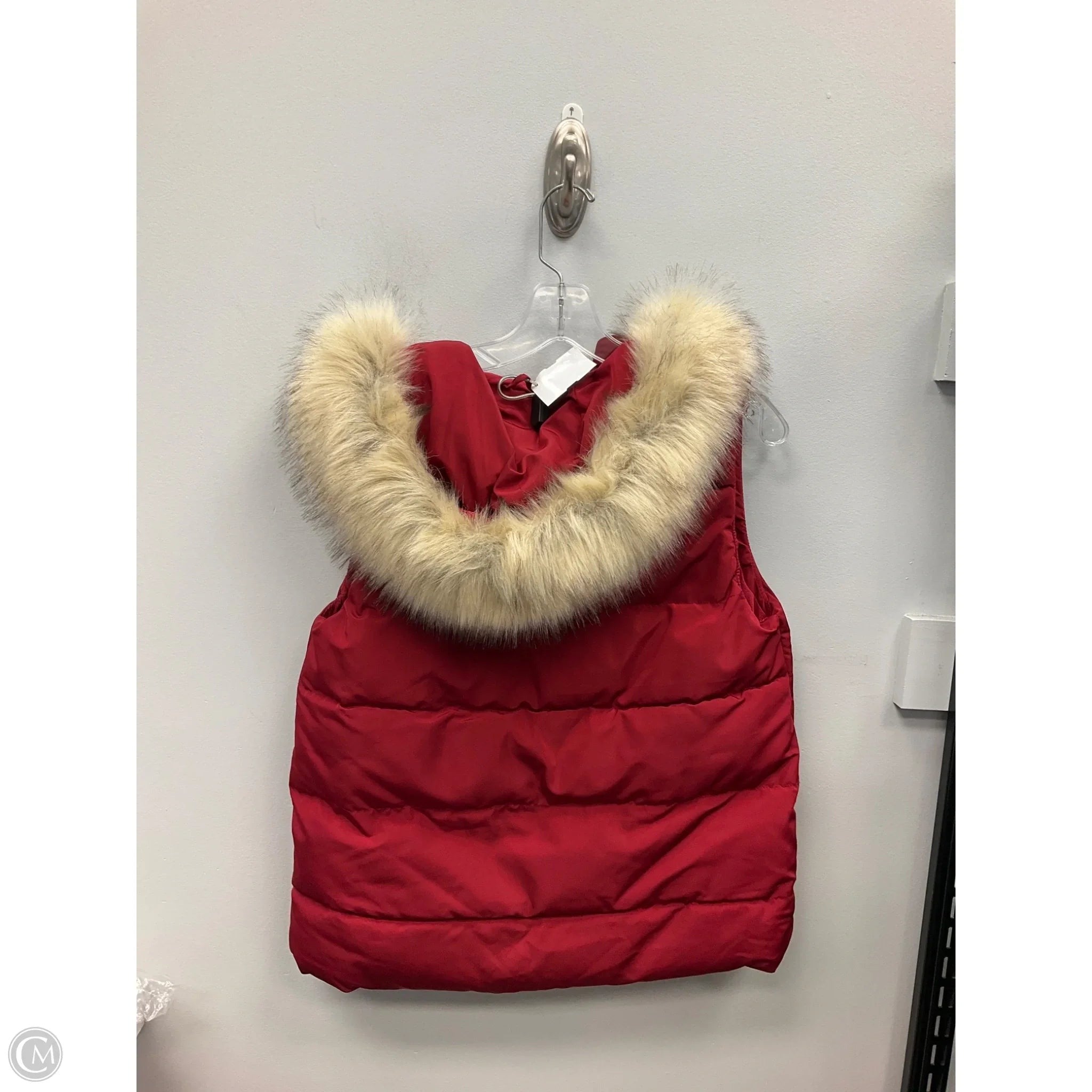 Vest Puffer & Quilted By Gap In Red, Size: Xs