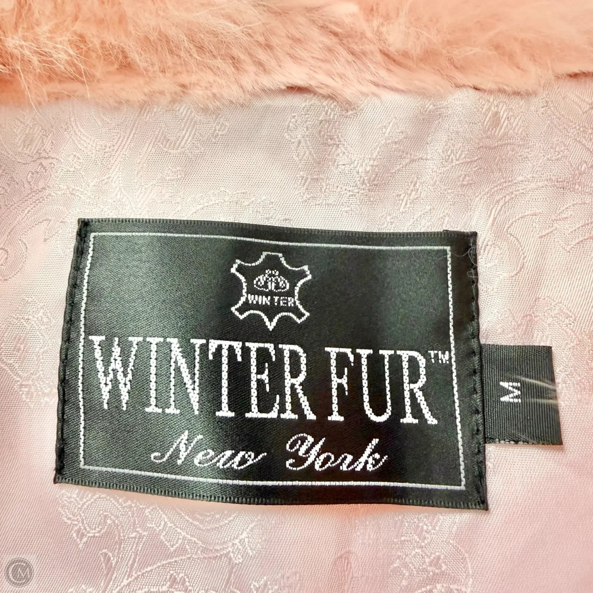 Vest Fur By Winter Fur In Pink, Size: M