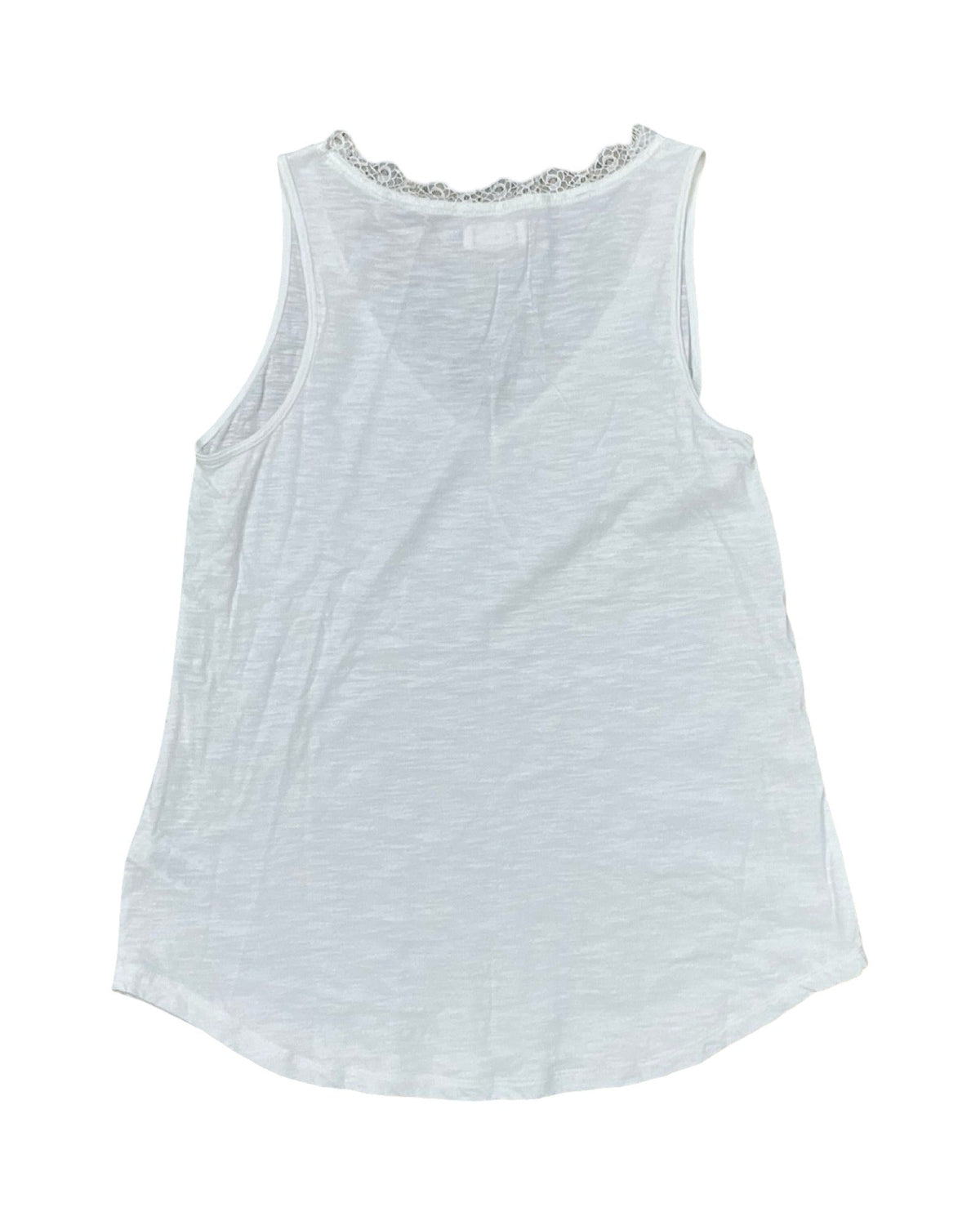 Top Sleeveless By Maurices In Cream, Size:M