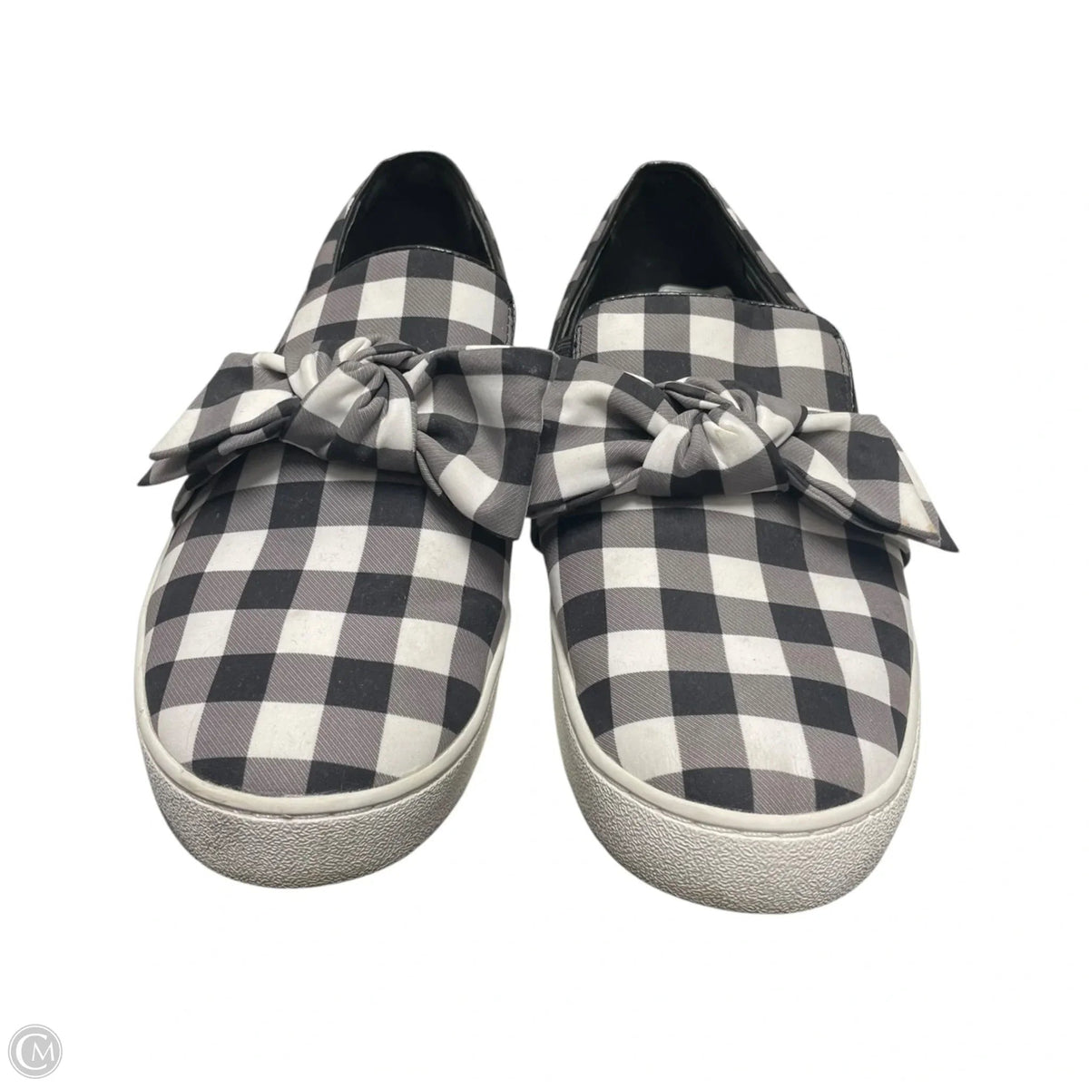 Shoes Flats By Michael By Michael Kors In Checkered Pattern, Size: 10