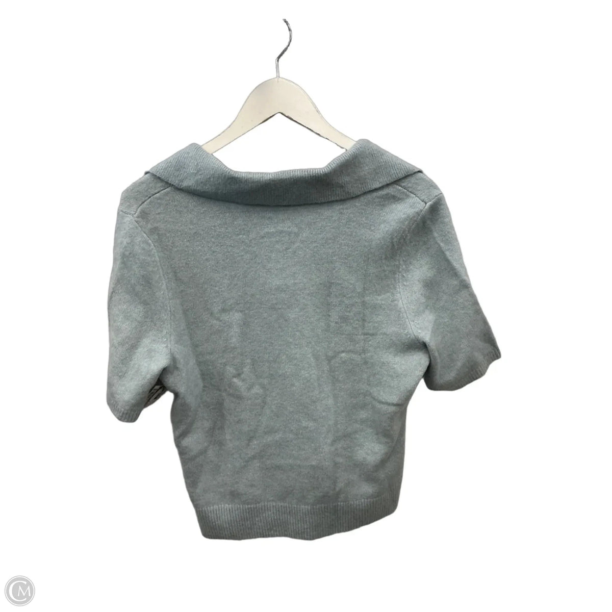 Sweater Short Sleeve By Abercrombie And Fitch In Blue, Size: L