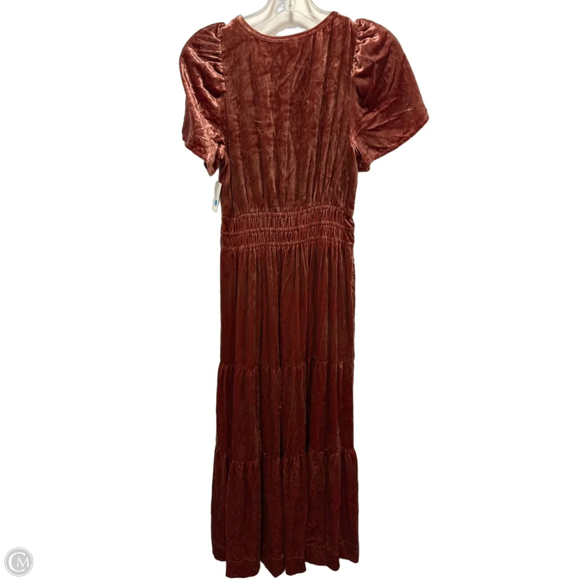 Dress Casual Maxi By Anthropologie In Orange, Size: Xs