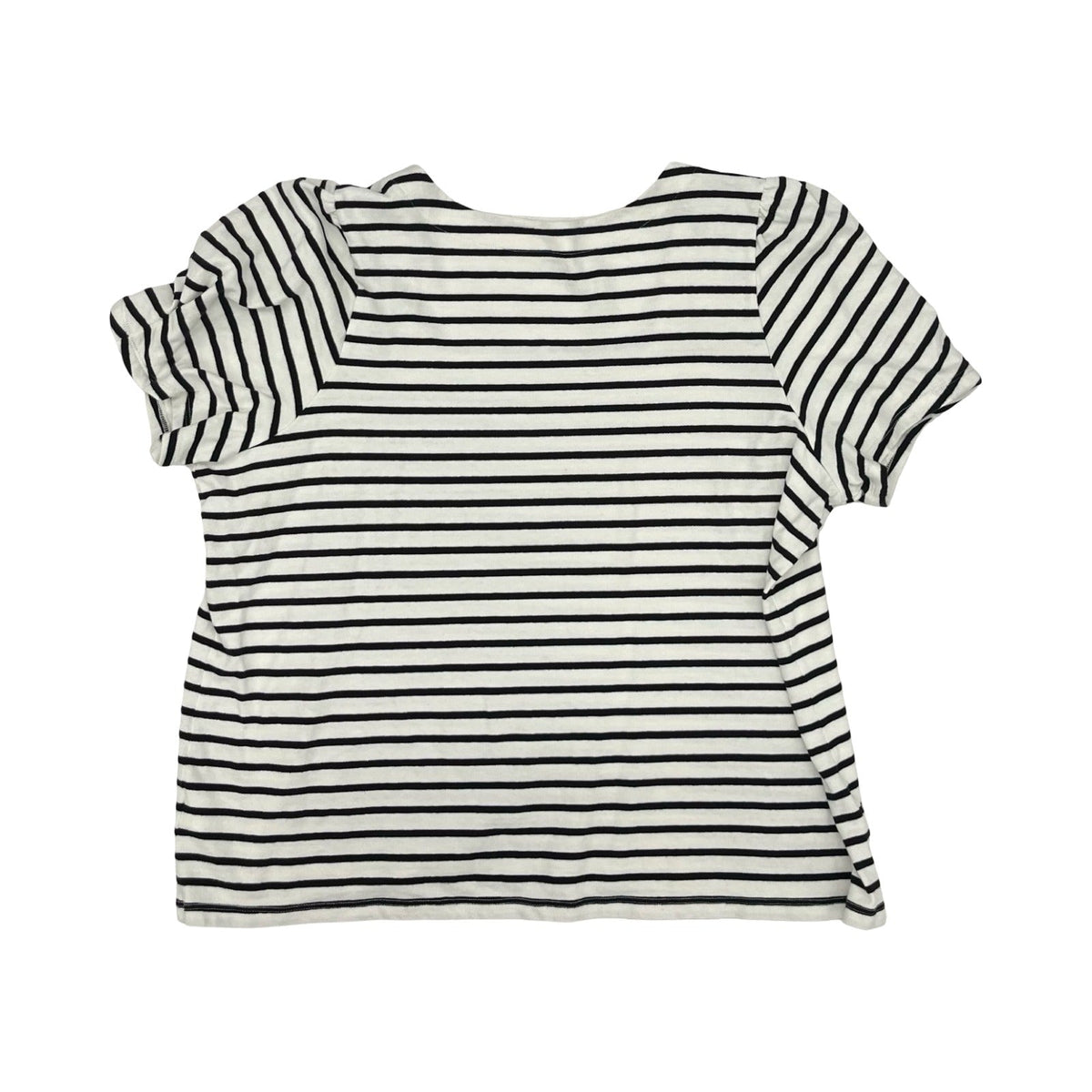 Top Ss By Lands End In Black & White, Size:3X