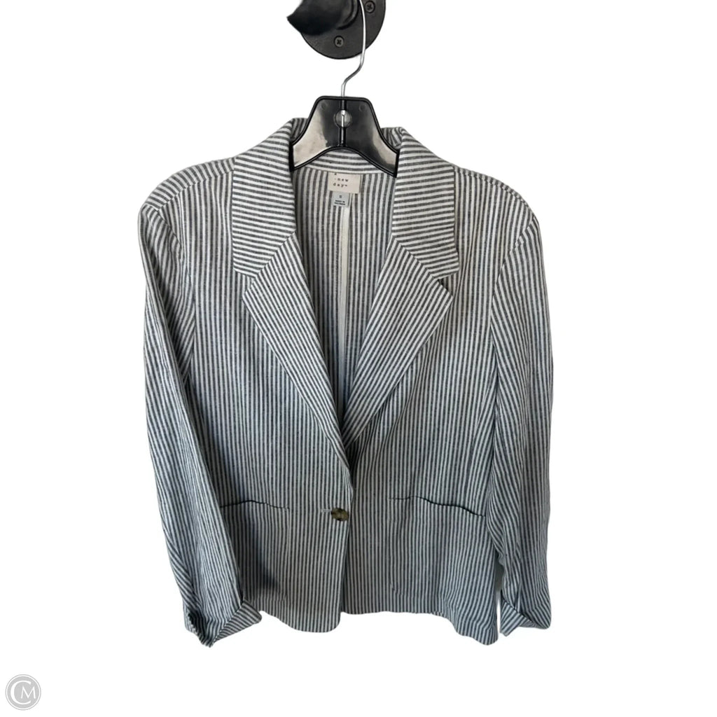 Blazer By A New Day In Blue & Cream, Size: S
