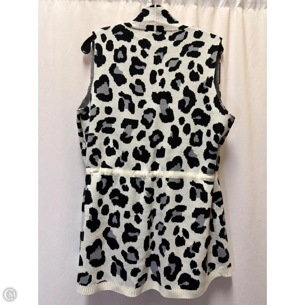 Sweater By Cato In Animal Print, Size: L