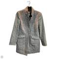 Jacket Faux Fur & Sherpa By Kenneth Cole In Grey, Size: Xs