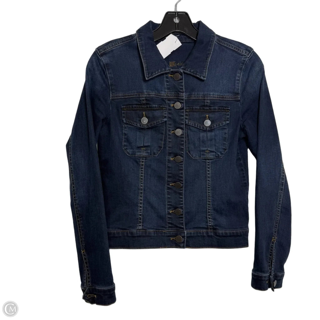 Jacket Denim By Kut In Blue Denim, Size: S