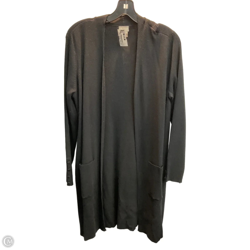 Cardigan By Chicos In Black, Size: M