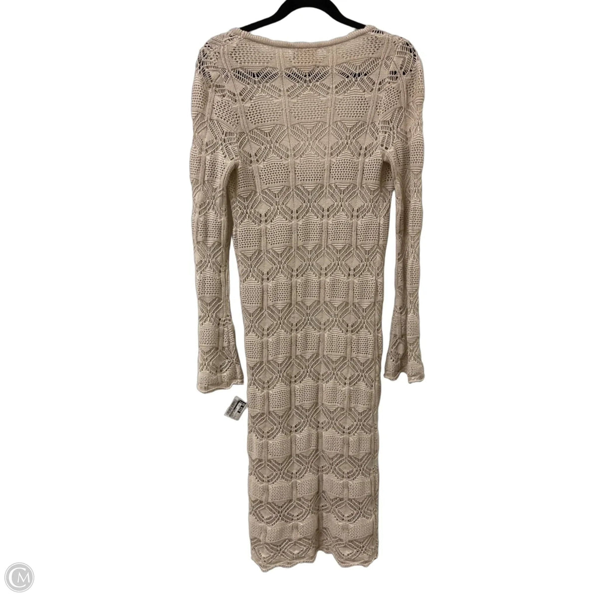 Sweater Cardigan By Hippie Rose In Cream, Size: S