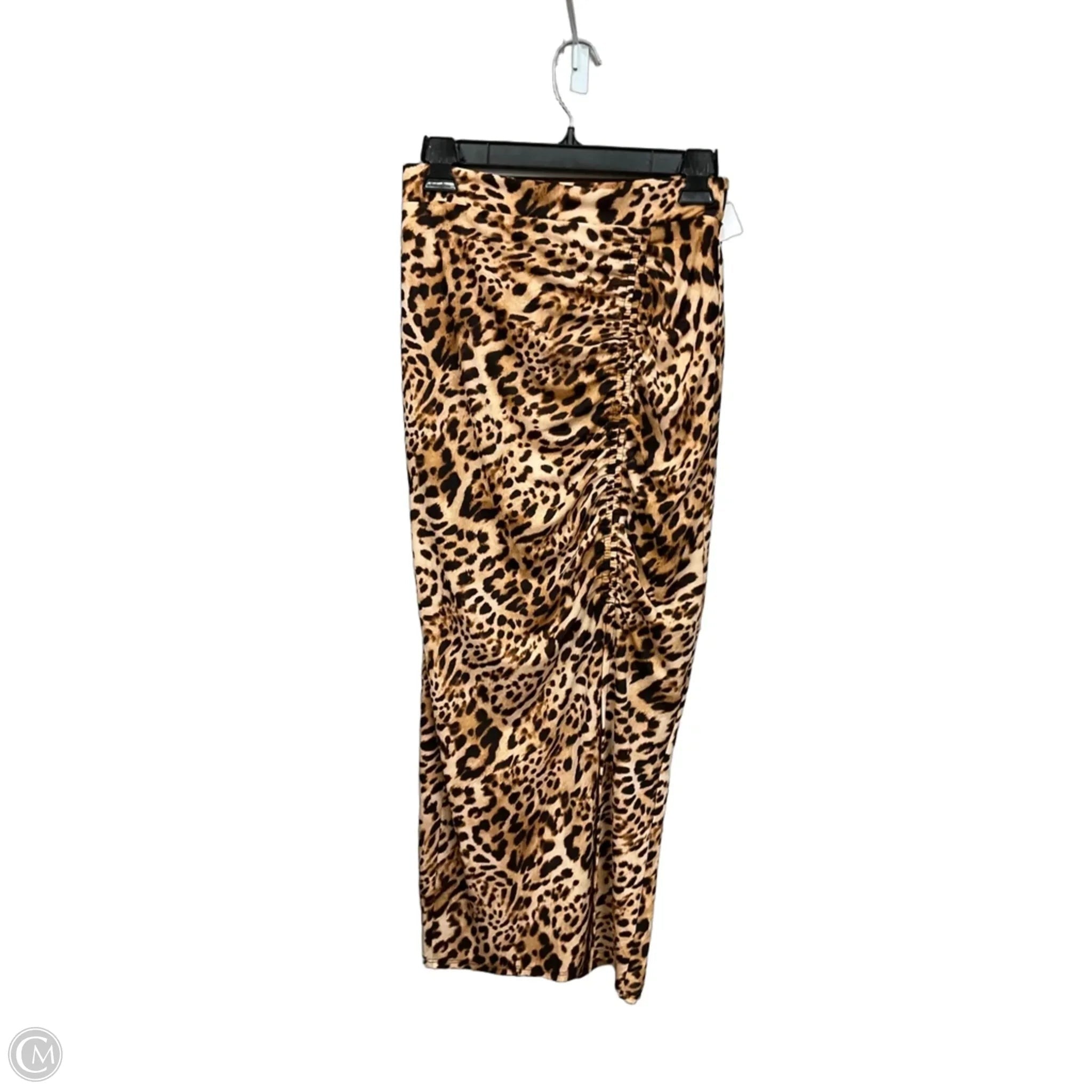 Skirt Maxi By International Concepts In Animal Print, Size: 4