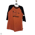 Top Short Sleeve By Clothes Mentor In Black & Orange, Size: 2x
