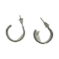 Earrings Hoop By Clothes Mentor In Silver