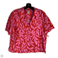 Top Short Sleeve By A New Day In Pink & Red, Size: S