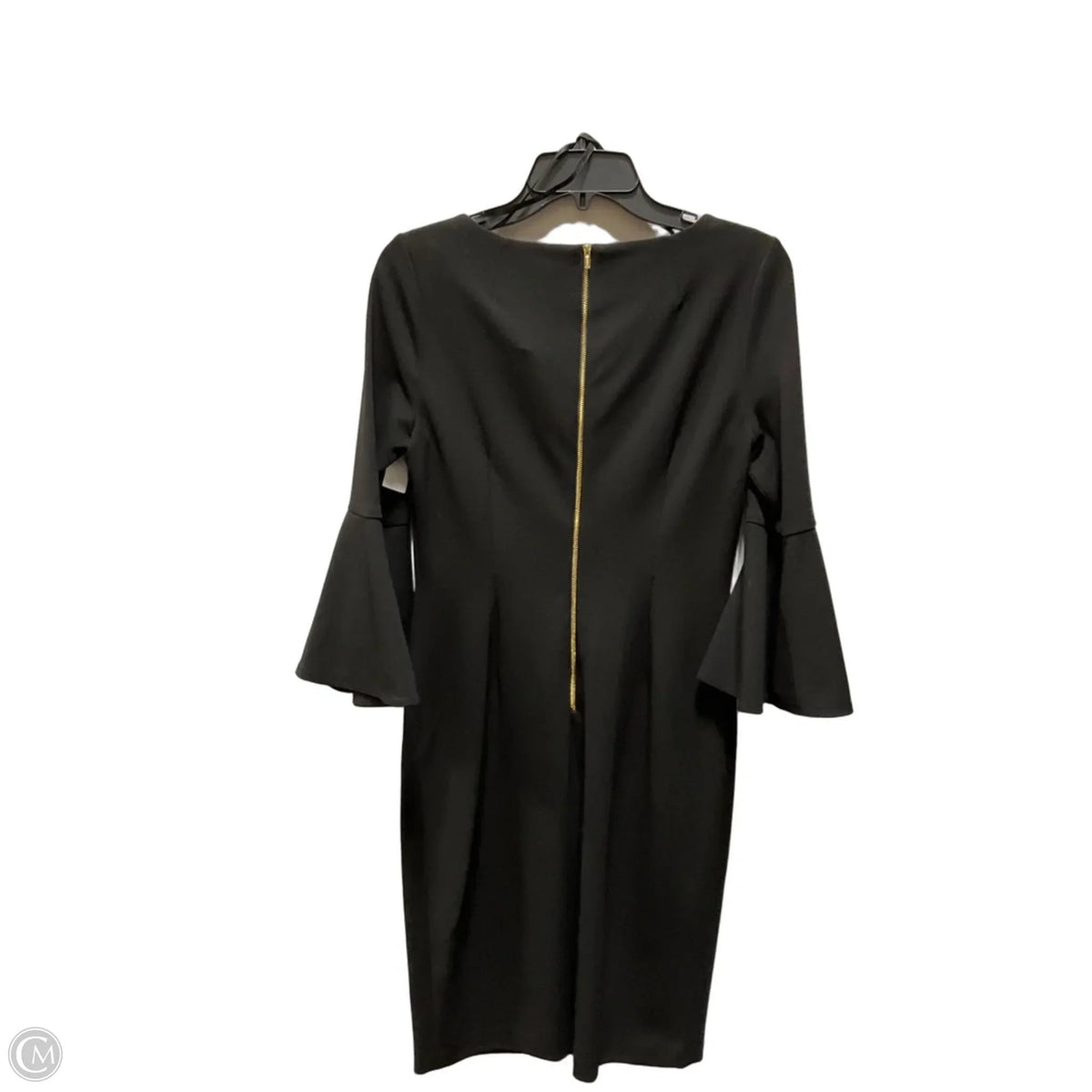 Dress Party Midi By Calvin Klein In Black, Size: 6